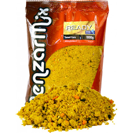 Benzar Mix BENZAR READY CARP GROUNDBAIT SWEETCORN 1000G