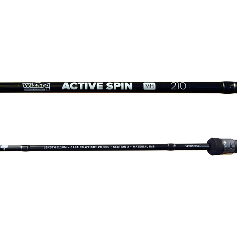 Wizard ROD WIZARD ACTIVE SPIN MEDIUM HEAVY 2.40M 20-50G