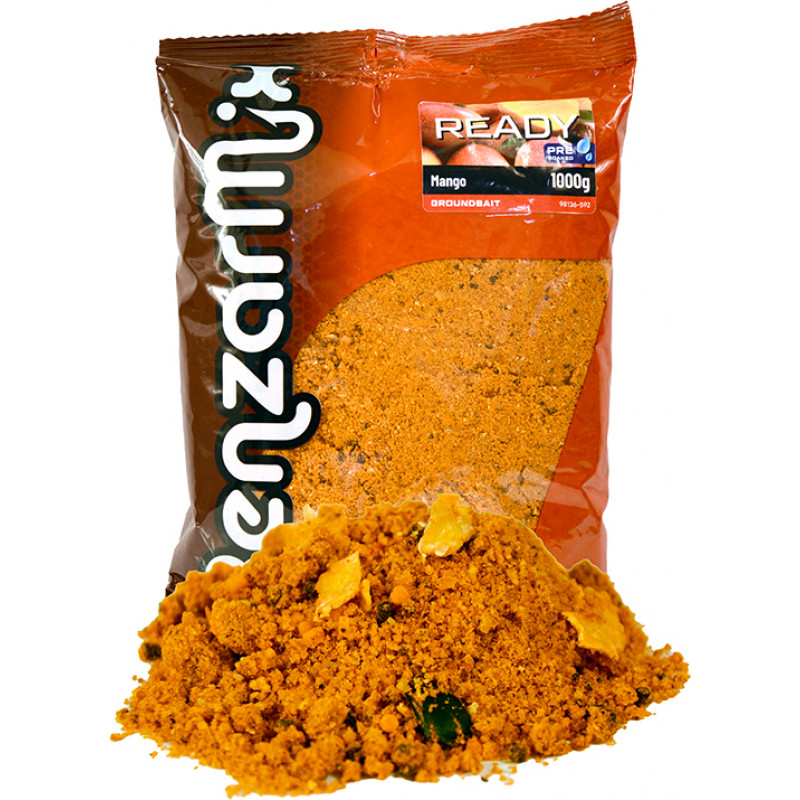 Benzar Mix BENZAR READY CARP GROUNDBAIT MANGO 1000G