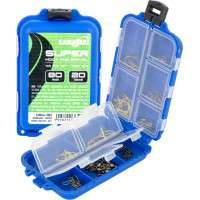 Kamasaki SUPER HOOK AND SVIWEL SET KAMASAKI,100 PCS