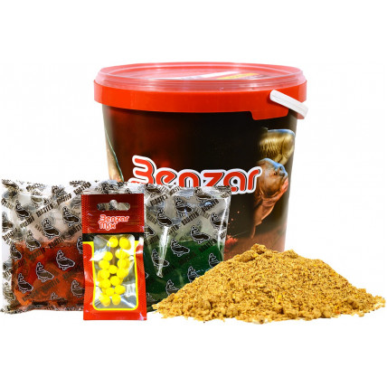 Benzar Mix BENZAR INSTANT GROUNDBAIT MIX 3 KG SILVERCARP