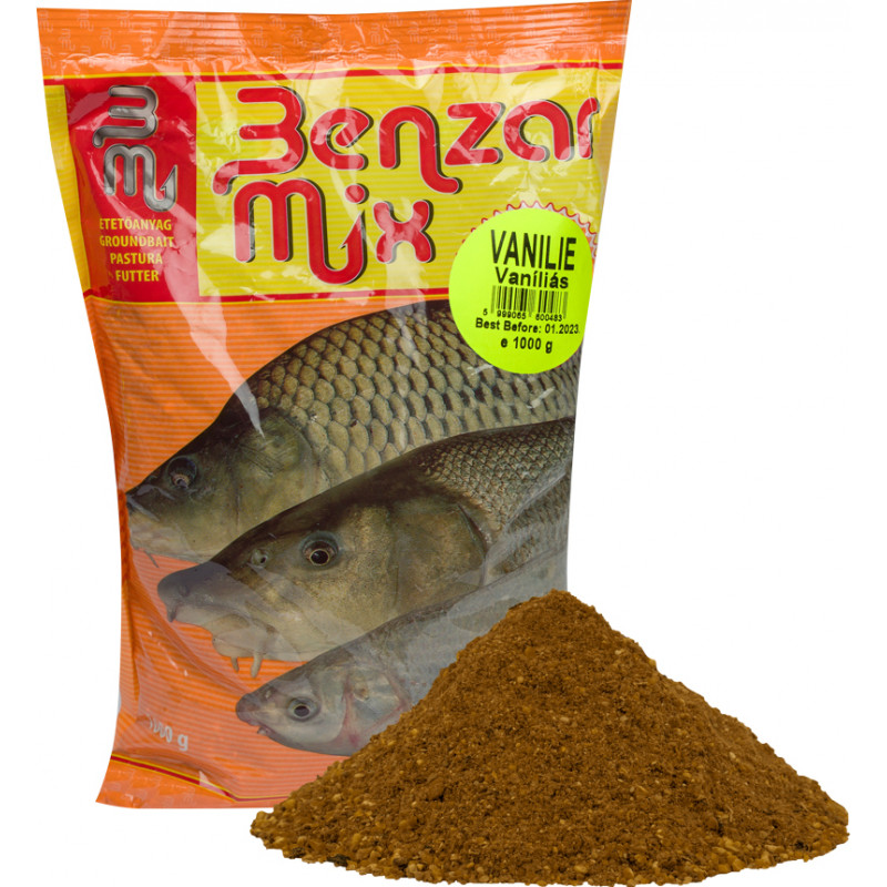 Benzar Mix GROUNDBAIT BENZAR MIX 1 KG VANILLA