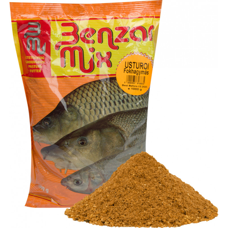 Benzar Mix GROUNDBAIT BENZAR MIX 1 KG GARLIC