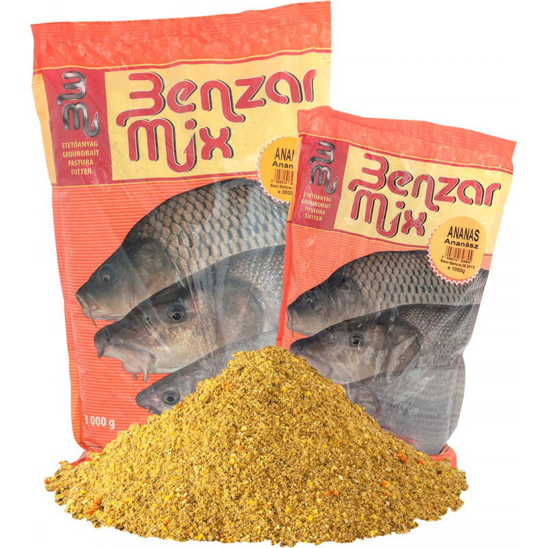 Benzar Mix GROUNDBAIT BENZAR MIX PINEAPPLE 1KG