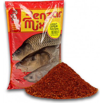 Benzar Mix GROUNDBAIT BENZAR MIX 1 KG CARP-STRAWBERRY