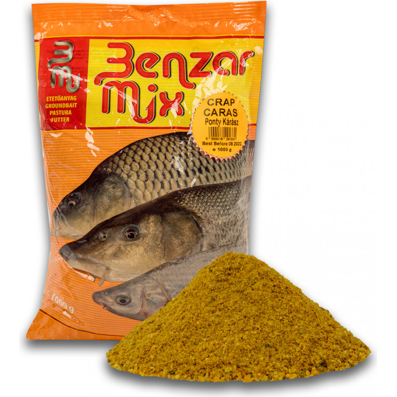 Benzar Mix GROUNDBAIT BENZAR MIX 1 KG CARP - CARASSIUS