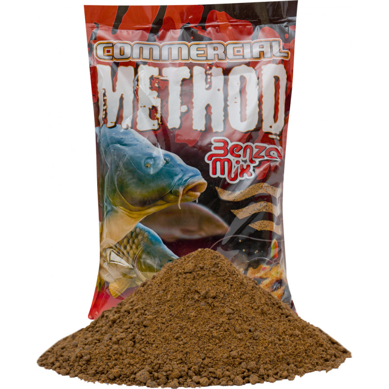 Benzar Mix COMMERCIAL GROUNDBAIT SCOPEX&FISH DARK BROWN 800 GR