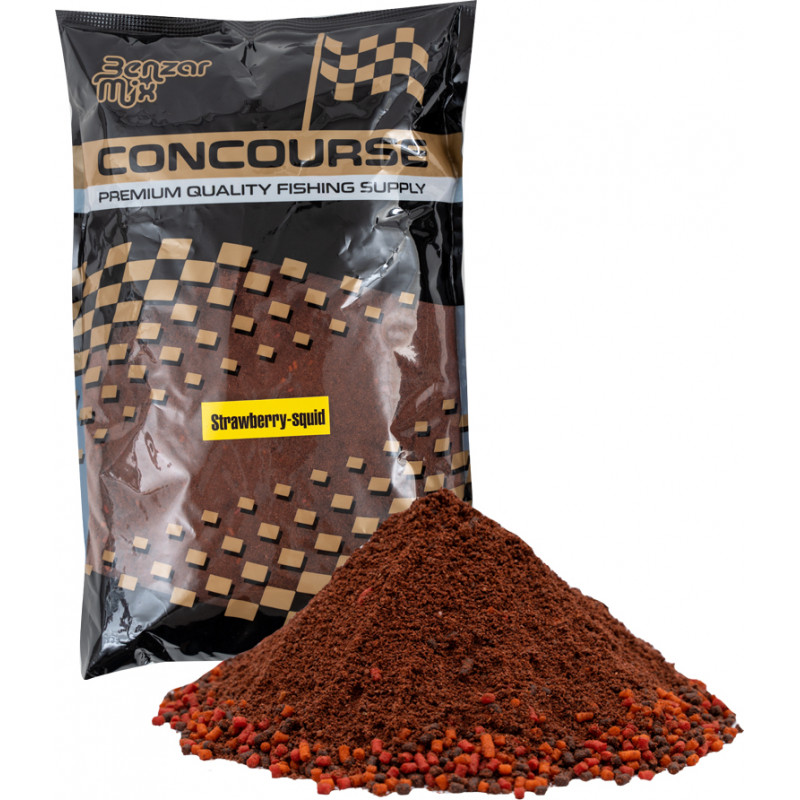 Benzar Mix CONCOURSE METHOD STRAWBERRY-SQUID 800 GR