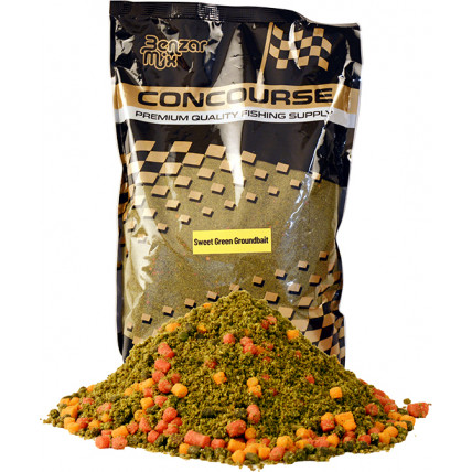 Benzar Mix CONCOURSE METHOD SWEET GREEN GROUNDBAIT