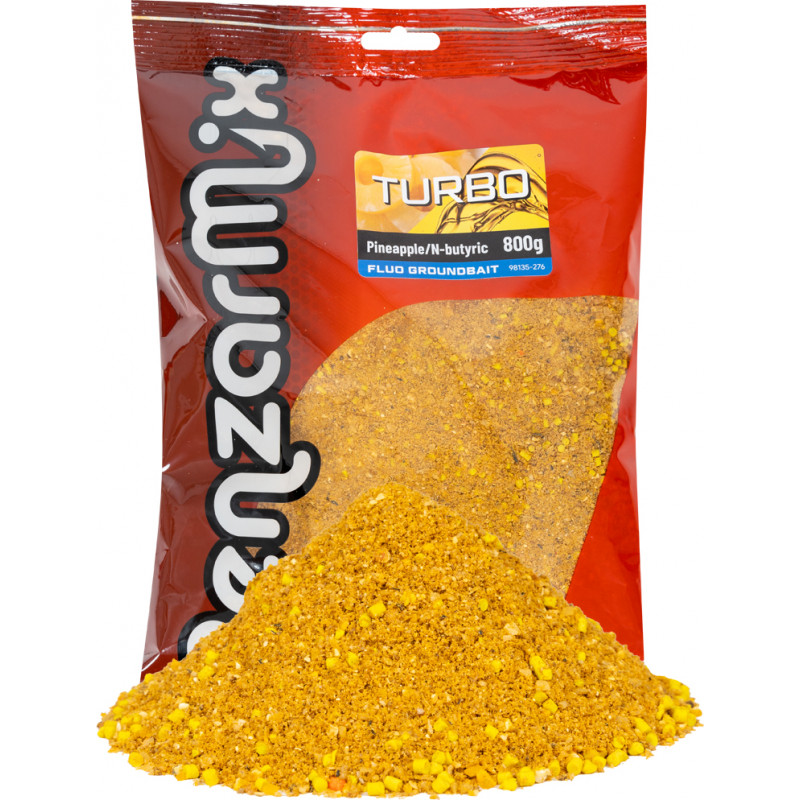 Benzar Mix BENZAR FLUO TURBO GROUNDBAIT PINEAPPLE-BYTRIC 800G
