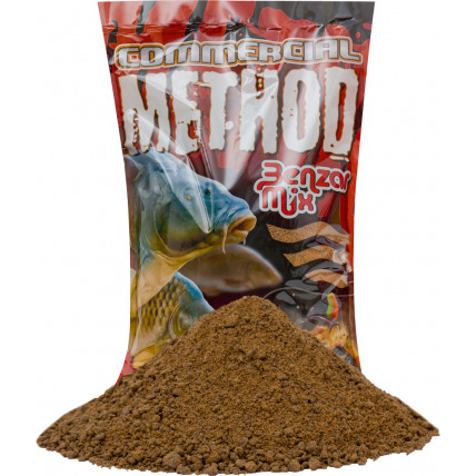 Benzar Mix COMMERCIAL GROUNDBAIT N-BUTYRIC DARK BROWN 800 GR