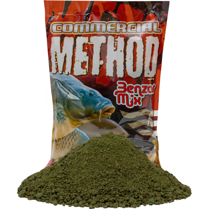 Benzar Mix COMMERCIAL GROUNDBAIT GREEN BETAINE DARK GREEN 800 GR