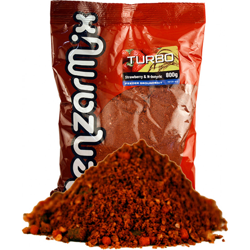Benzar Mix BENZAR TURBO FEEDER STRAWBERRY-N-BUTYRIC 800 GR